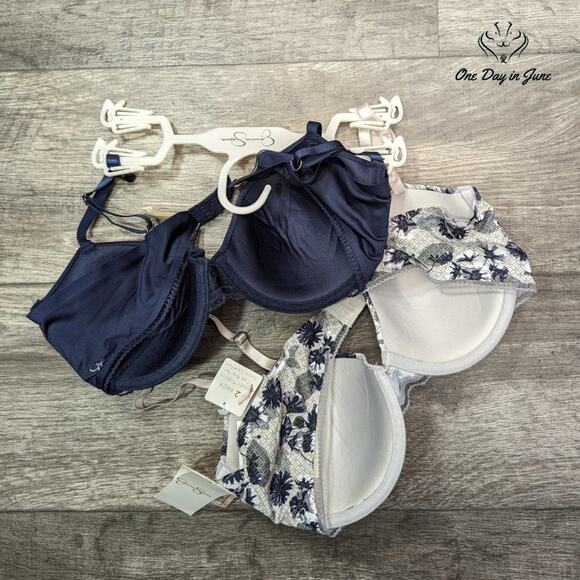 Jessica Simpson 2 Pack Soft Cup T Shirt Bra Size 36C - Picture 3 of 3